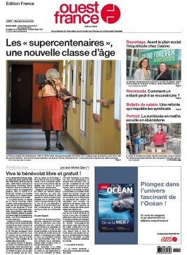 Ouest-France édition France N°20240424 du 24 avril 2024 à télécharger sur iPad