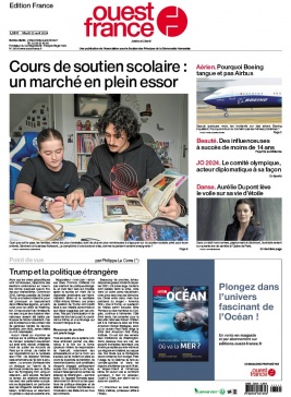Ouest-France édition France 23 avril 2024