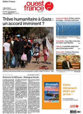 Lisez Ouest-France édition France du 20 novembre 2023 sur ePresse.fr