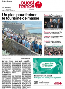 Ouest-France édition France 20 juin 2023
