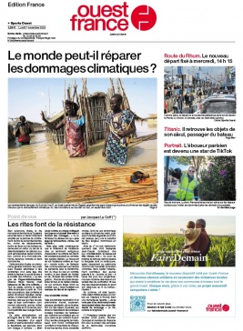 Ouest-France édition France N°20221107 du 07 novembre 2022 à télécharger sur iPad