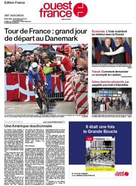 Ouest-France édition France 02 juillet 2022