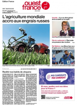 Ouest-France édition France N°20220319 du 19 mars 2022 à télécharger sur iPad