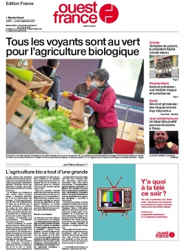 Ouest-France édition France N°20210906 du 06 septembre 2021 à télécharger sur iPad