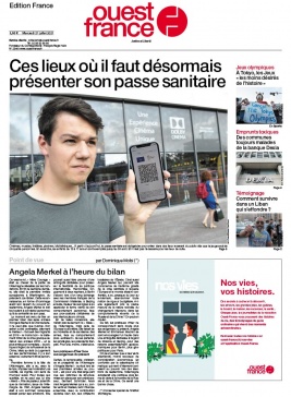 Ouest-France édition France N°20210721 du 21 juillet 2021 à télécharger sur iPad