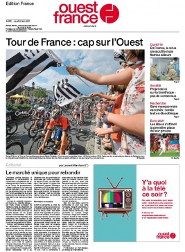 Ouest-France édition France N°20210624 du 24 juin 2021 à télécharger sur iPad
