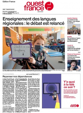 Ouest-France édition France N°20210522 du 22 mai 2021 à télécharger sur iPad