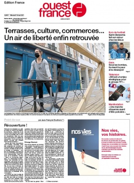 Ouest-France édition France N°20210519 du 19 mai 2021 à télécharger sur iPad