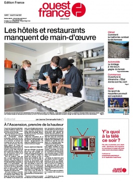 Ouest-France édition France N°20210513 du 13 mai 2021 à télécharger sur iPad