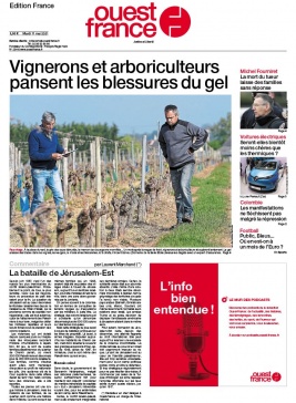 Ouest-France édition France N°20210511 du 11 mai 2021 à télécharger sur iPad