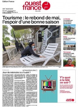 Ouest-France édition France N°20210508 du 08 mai 2021 à télécharger sur iPad
