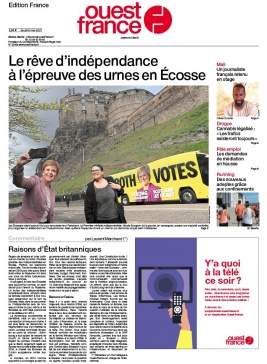 Ouest-France édition France N°20210506 du 06 mai 2021 à télécharger sur iPad