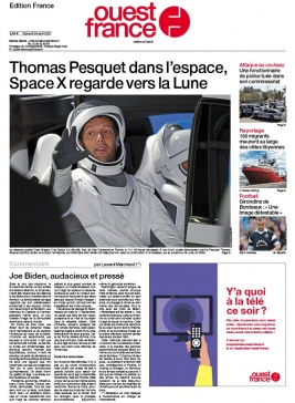Ouest-France édition France N°20210424 du 24 avril 2021 à télécharger sur iPad