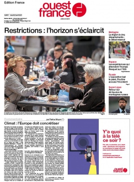 Ouest-France édition France N°20210422 du 22 avril 2021 à télécharger sur iPad