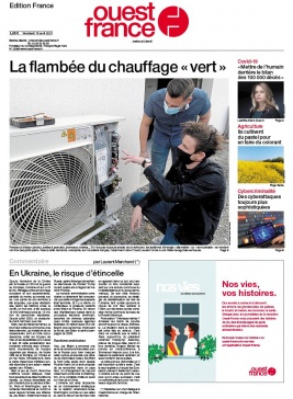 Ouest-France édition France N°20210416 du 16 avril 2021 à télécharger sur iPad