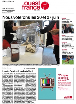 Ouest-France édition France N°20210414 du 14 avril 2021 à télécharger sur iPad