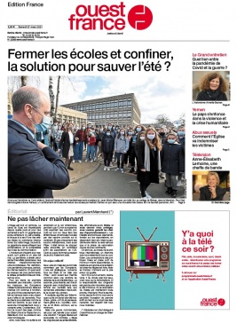 Ouest-France édition France N°20210327 du 27 mars 2021 à télécharger sur iPad