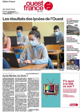 Ouest-France édition France N°20210317 du 17 mars 2021 à télécharger sur iPad