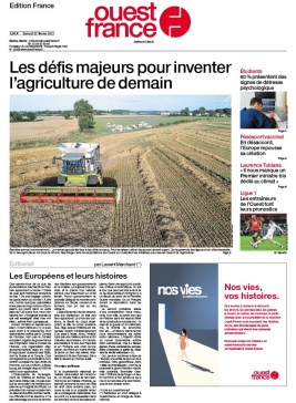 Ouest-France édition France N°20210227 du 27 février 2021 à télécharger sur iPad