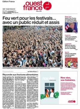 Ouest-France édition France N°20210219 du 19 février 2021 à télécharger sur iPad