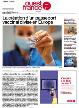 Ouest-France édition France N°20210218 du 18 février 2021 à télécharger sur iPad