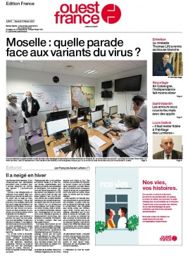 Ouest-France édition France N°20210213 du 13 février 2021 à télécharger sur iPad