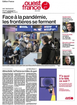 Ouest-France édition France N°20210126 du 26 janvier 2021 à télécharger sur iPad