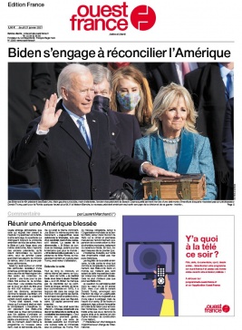 Ouest-France édition France N°20210121 du 21 janvier 2021 à télécharger sur iPad