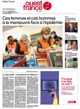 Ouest-France édition France N°20201208 du 08 décembre 2020 à télécharger sur iPad