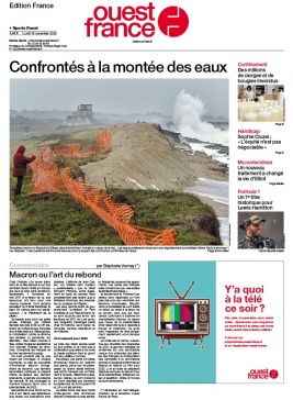 Ouest-France édition France N°20201116 du 16 novembre 2020 à télécharger sur iPad