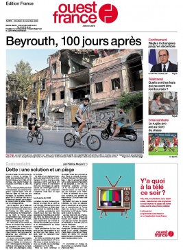 Ouest-France édition France N°20201113 du 13 novembre 2020 à télécharger sur iPad