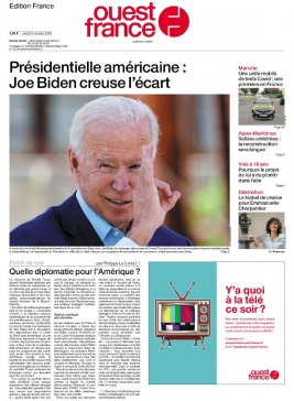 Ouest-France édition France N°20201008 du 08 octobre 2020 à télécharger sur iPad