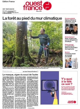 Ouest-France édition France N°20201006 du 06 octobre 2020 à télécharger sur iPad