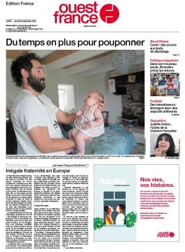 Ouest-France édition France N°20200924 du 24 septembre 2020 à télécharger sur iPad