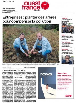 Ouest-France édition France N°20200922 du 22 septembre 2020 à télécharger sur iPad