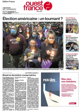 Ouest-France édition France N°20200921 du 21 septembre 2020 à télécharger sur iPad