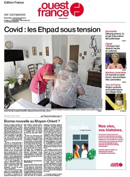 Ouest-France édition France N°20200917 du 17 septembre 2020 à télécharger sur iPad