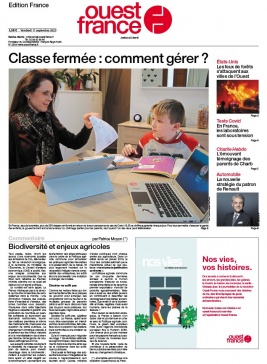 Ouest-France édition France N°20200911 du 11 septembre 2020 à télécharger sur iPad