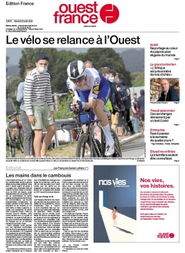 Ouest-France édition France N°20200822 du 22 août 2020 à télécharger sur iPad