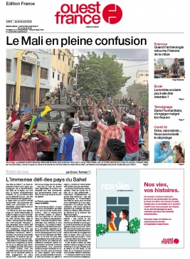 Ouest-France édition France N°20200820 du 20 août 2020 à télécharger sur iPad