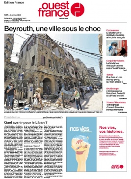 Ouest-France édition France N°20200806 du 06 août 2020 à télécharger sur iPad