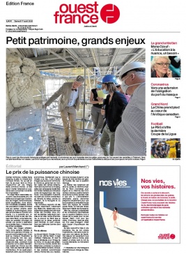 Ouest-France édition France N°20200801 du 01 août 2020 à télécharger sur iPad