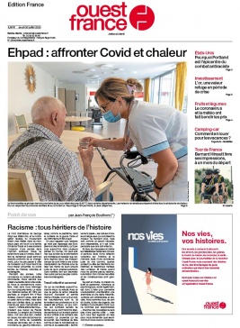 Ouest-France édition France N°20200730 du 30 juillet 2020 à télécharger sur iPad