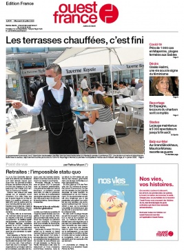 Ouest-France édition France N°20200729 du 29 juillet 2020 à télécharger sur iPad