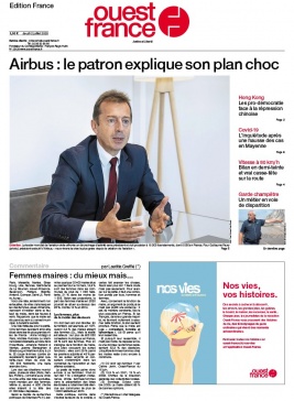 Ouest-France édition France N°20200702 du 02 juillet 2020 à télécharger sur iPad