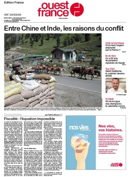 Ouest-France édition France N°20200618 du 18 juin 2020 à télécharger sur iPad