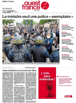 Ouest-France édition France N°20200609 du 09 juin 2020 à télécharger sur iPad