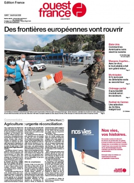 Ouest-France édition France N°20200604 du 04 juin 2020 à télécharger sur iPad