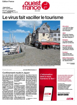 Ouest-France édition France N°20200413 du 13 avril 2020 à télécharger sur iPad