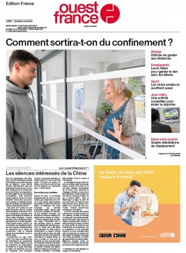 Ouest-France édition France N°20200403 du 03 avril 2020 à télécharger sur iPad